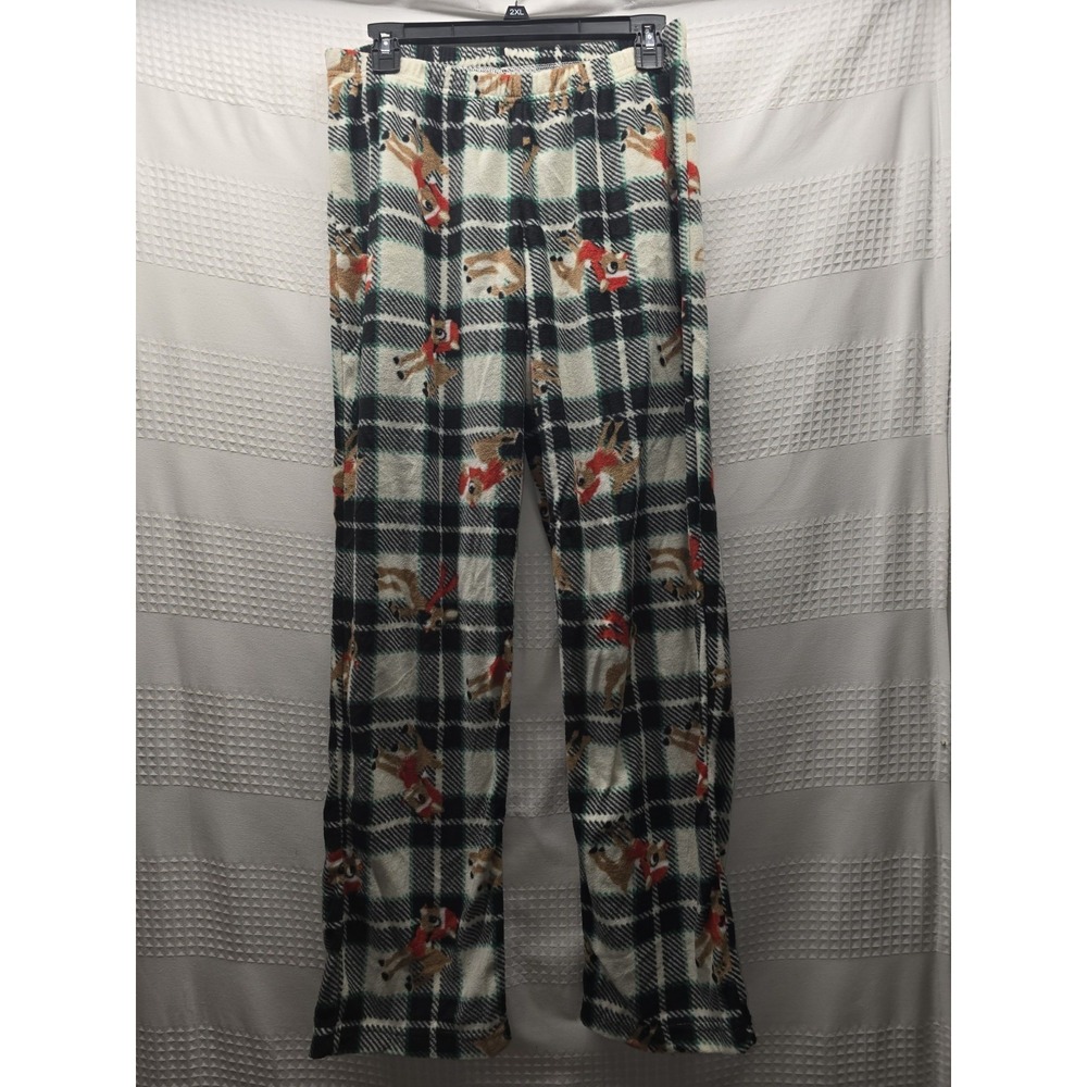 Jammies For Your Families Pajama Pants Womens Size Small Reindeer Fleece